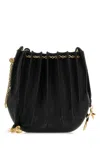Chloé Chloe Women Black Leather Sea Treasures Crossbody Bag In Black
