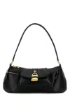 Chloé Black Leather The 99 Shoulder Bag In Black