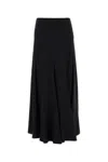 Chloé Chloe Women Black Satin Skirt In Black