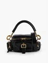 Chloé Chloe Women Petrol Blue Leather Camera Bag Handbag In Black