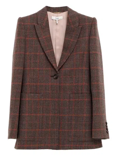 Chloé Chloe Women Blazer In Brown