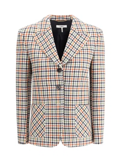 Chloé Women Blazer Jacket In Multi