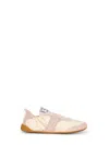 Chloé Kick Suede-trimmed Sneakers In Multi