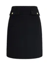 Chloé Straight Skirt In Black