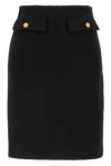 Chloé Wool Midi Skirt In Multi