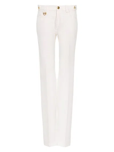 Chloé Women's Bovine And Polyester Blend Trousers