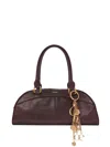 Chloé Chloe Icon East West Leather Shoulder Bag In Brown