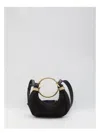 Chloé Chloe Women Mini Bracelet Hobo Bag In Black