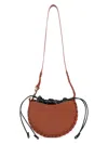 Chloé Brick Leather Small Mate Crossbody Bag