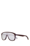 Chloé Chloe Brick Red Acetate Jasper Sunglasses In Red
