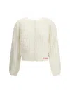 Chloé Women Buttoned-up Cardigan In Multi