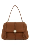 Chloé Chloe Women Caramel Leather Medium Penelope Handbag In Brown