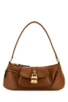 Chloé Womens Clay Brown The 99 Padlock-embellishment Leather Shoulder Bag In Brown