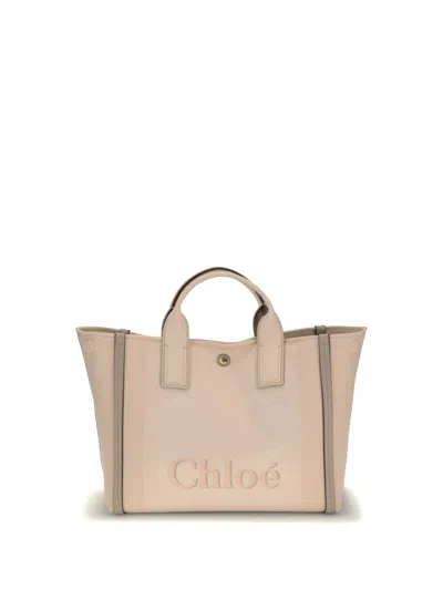 Chloé Women Carry Handbag In Neutral
