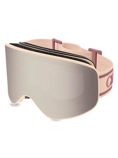 Chloé Women's Cassidy 99mm Ski Goggles In Gray