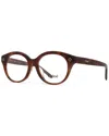 Chloé Chloe Women's Ce2706a-218 52mm Optical Frames In Brown