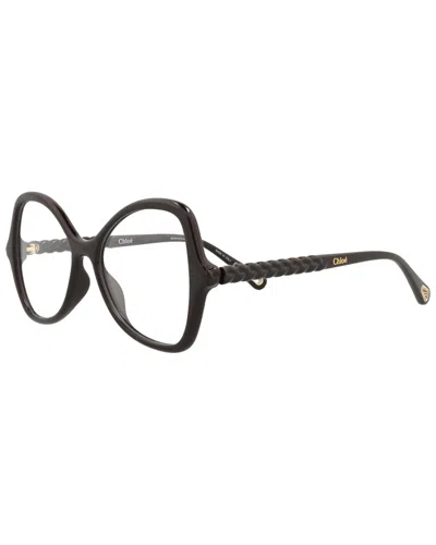 Chloé Women's Ch0004o 52mm Optical Frames In Brown