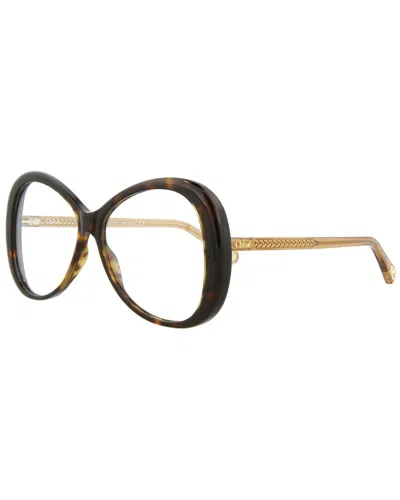 Chloé Women's Ch0011o 56mm Optical Frames In Brown