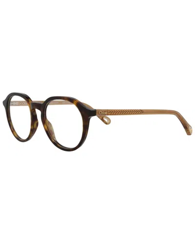 Chloé Women's Ch0012o 47mm Optical Frames In Brown