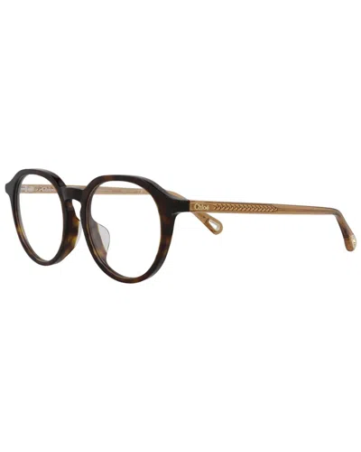 Chloé Women's Ch0012oa 50mm Optical Frames In Brown