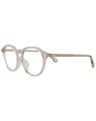 Chloé Women's Ch0012oa 50mm Optical Frames In Pink