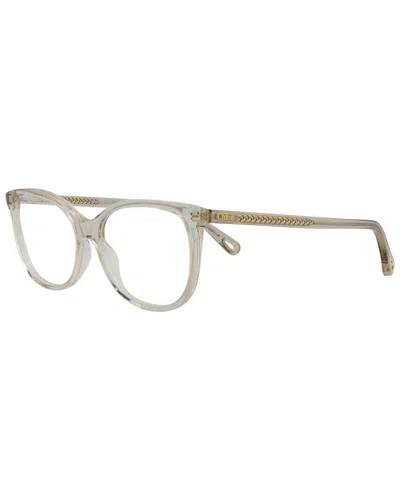 Chloé Women's Ch0013o 54mm Optical Frames In Beige
