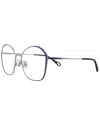 Chloé Women's Ch0017oa 57mm Optical Frames In Blue