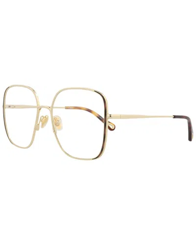 Chloé Women's Ch0038o 55mm Optical Frames In Gold