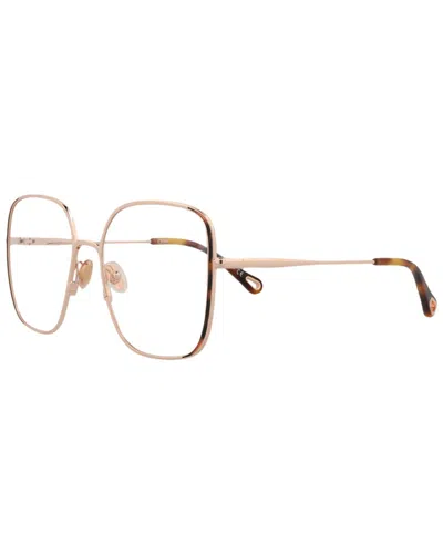 Chloé Women's Ch0038o 55mm Optical Frames In Gold