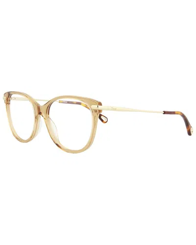 Chloé Women's Ch0058o 53mm Optical Frames In Brown