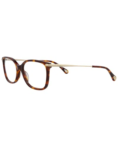 Chloé Women's Ch0059o 54mm Optical Frames In Brown