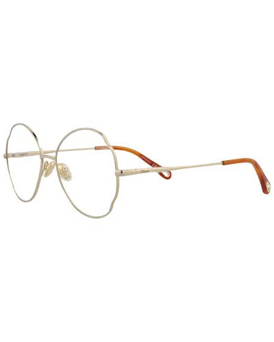 Chloé Women's Ch0097o 53mm Optical Frames In Gold
