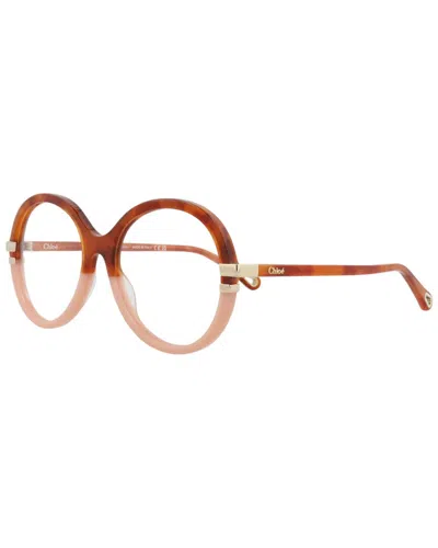 Chloé Women's Ch0108o 54mm Optical Frames In Brown