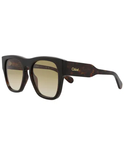 Chloé Women's Ch0149s 55mm Sunglasses In Brown
