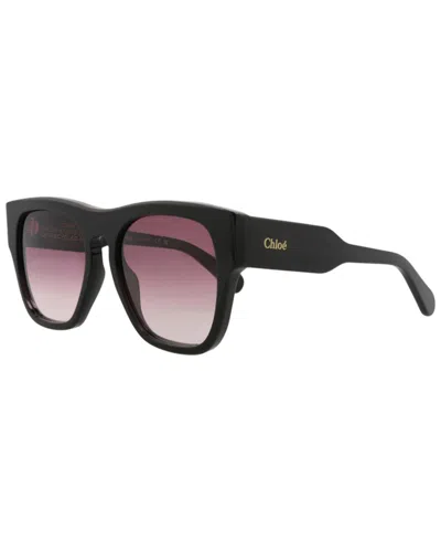 Chloé Women's Ch0149s 55mm Sunglasses In Black