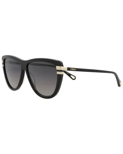 Chloé Chloe Women's Ch0203s 59mm Sunglasses In Black