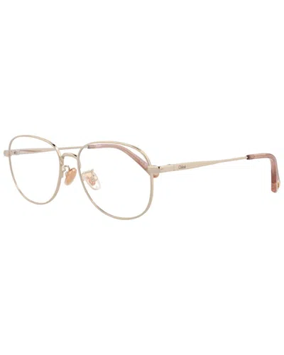 Chloé Women's Ch0213oa 53mm Optical Frames In Gold
