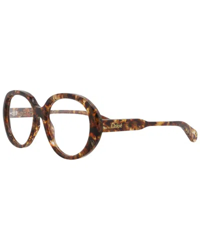 Chloé Women's Ch0221o 53mm Optical Frames In Brown