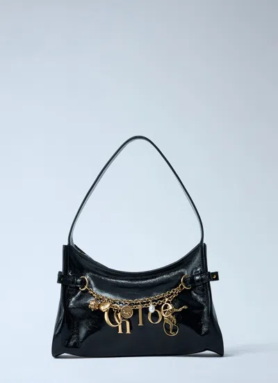 Chloé Women Charm Hobo Bag In Black