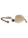 Chloé Chloe' Women Charm With Plush Heart In Gold