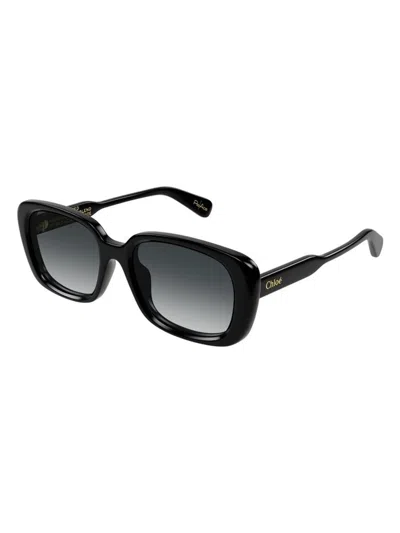 Chloé Women's Chloã© Ch0225sk 001 Sunglasses In Black
