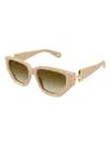 Chloé Sunglasses In Ivory