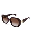 Chloé Sunglasses In Garnet