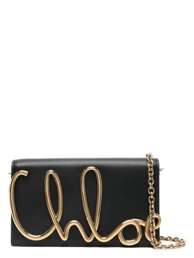 CHLOÉ WOMEN'S CHLOÃ© ICONIN LEATHER SHOULDER BAG