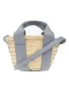 Chloé Women's Chloã¨ Sense Raffia Basket Case In Blue
