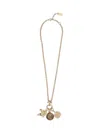 Chloé Necklace With Horse Head Pendant In Gold