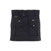 Chloé Cargo Mini Skirt In Blue