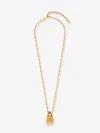 Chloé Elixir Pendant Metal Necklace In Gold