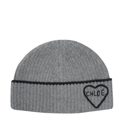 Chloé Chloe' Women Chloe' Encoeur Hat In Gray