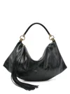 Chloé Hobo Bag Shoulder Bag In Black Leather In Black